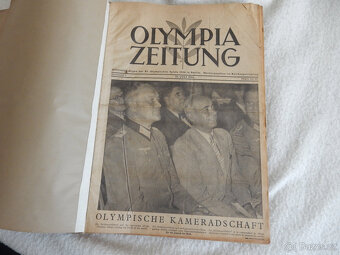 RARITA ,svázané olympiacajtung roku 1936 - 3