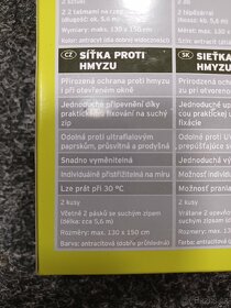 6 kusů sítí proti hmyzu 130x150 cm za 200 Kč. - 3