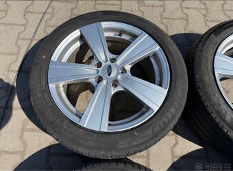4x al kola 5x108 17 + pneu letní 215/50 R17 - 3