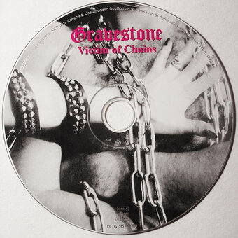 CD Gravestone – Victim Of Chains 1984 - 3
