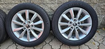 Originál alu Škoda 3 5x112 205/55 R16 letní - 7mm - 3