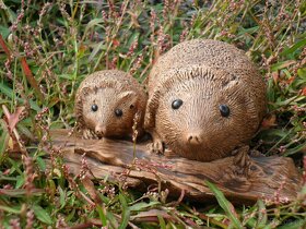 Zahradní dekorace - ježci - 3