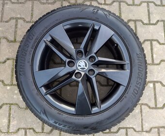 Alu kola originál Škoda Superb III 5x112 R17 Markab - 3