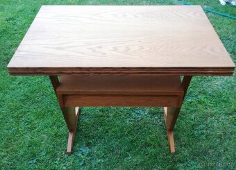 Retro stolek rozkládací - 3