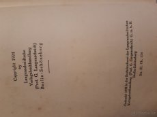 Starožitný slovník anglicko-německý - 3