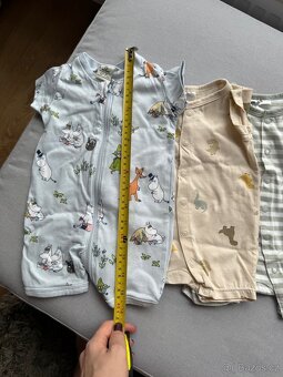 Overaly, rompery, pulovr. Velikost 56-62. - 3