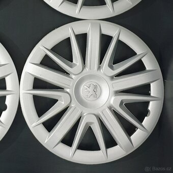 Zánovní poklice Peugeot 15" ORIGINÁLNÍ č. B1 - 3