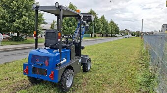 Mininakladač, kloubový čelní nakladač - 3