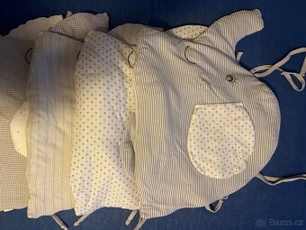 Mantinel do postýlky 6ks slon - 3