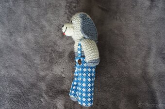 Nová pletená hračka - pejsek - 3