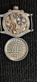 Mechanické vojenské Vintage Hodinky Doxa Doctor Chronograph - 3