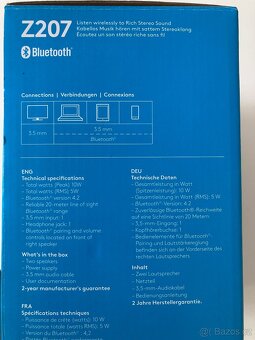 Bluetooth PC Reproduktory Logitech Z207 - 3