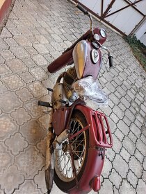 Jawa 350 pérák patinovka - 3