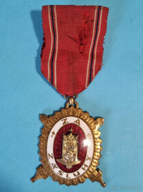 Národní garda Diplomový Odznak krále Karla IV. - DOK IV. - 3