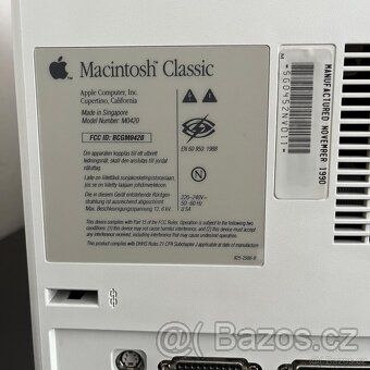 Apple Macintosh Classic - PLNĚ FUNKČNÍ - 3