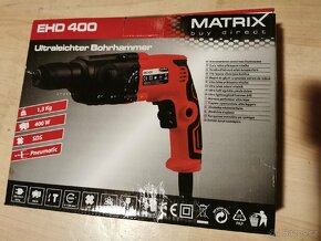 Vrtací kladivo Matrix EHD 400, příklepová vrtačka - 3