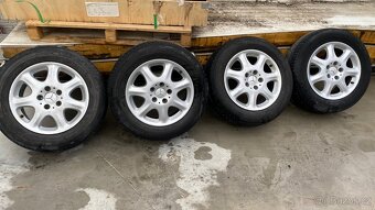 Alu kola Mercedes W220 7,5Jx16 ET46 5x112 – originál disky - 3