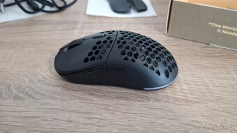 Herní myš Rapture Aspis černá PixArt 3370 Top stav - 3