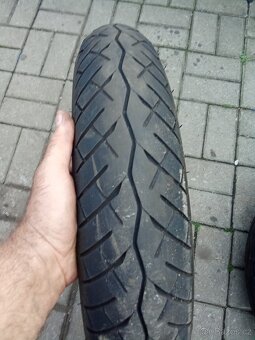 Komplet přední zadní kolo Suzuki GS 500 - 3