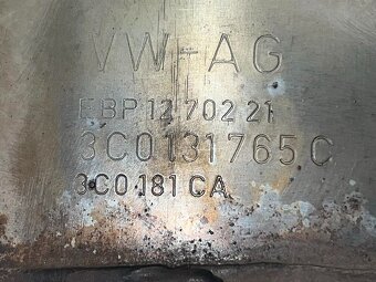 DPF filtr 3C0131765C BMP 2.0TDI 103KW VW Passat B6 r.v. 2008 - 3
