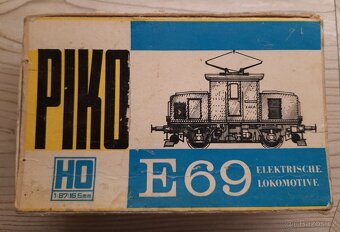 Lokomotiva PIKO HO E69 na náhradní díly - 3