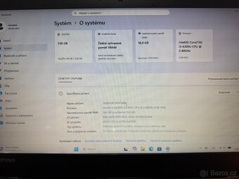 Lenovo T470 WIN11 PRO, 16GB RAM 256SSD - 3