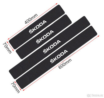 Samolepky na prahy pro ŠKODA - 3