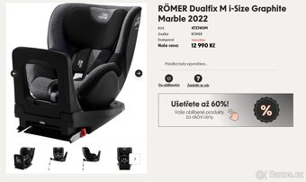 Dětská autosedačka Britax Römer Dualfix M i-Size Graphite - 3