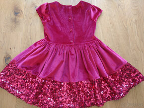 Sváteční šatičky - červené vel.92 (M&S) - 3