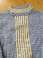 Pletený svetřík - 3