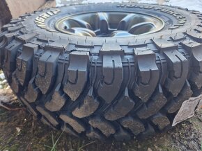 Alu disky Mitsubishi rozteč 6x139.7 a pneu 32x11.5 R15 - 3