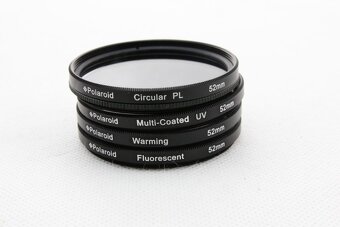 Filtry Polaroid set 4ks 52mm - 3