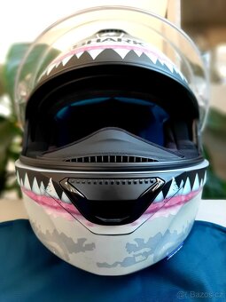 Přilba Shark Spartan Carbon / Replica Lorenzo..  NOVÁ - 3