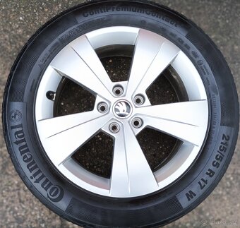 Originál sada alu disků Škoda Superb III 5x112 R17 Triton - 3