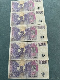 Bankovka 1000kč - 3