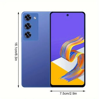 Smartphone šedý 2+64GB 6,56 palcový display - 3
