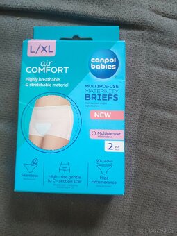 Prodám oblečení po dětech+ poporodní kalhotky a vložky do po - 3