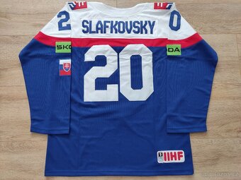 Hokejový dres Slovensko - Slafkovský - úplne nový - 3