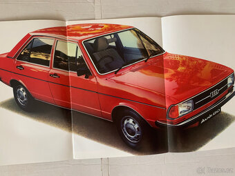 Staré prospekty Audi 80, 100 z let 1969-1978 - 3