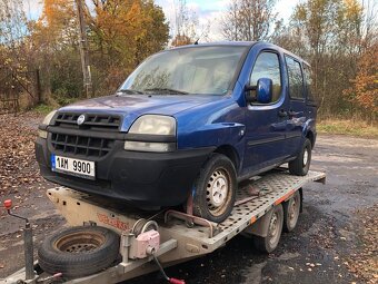 Veškeré náhradní díly fiat doblo 1.9d - 3
