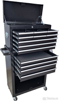 Montážní servisní dílenský vozík na nářadí 13 ZÁSUVEK Cerny - 3
