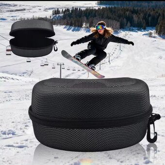 Ochranné pouzdro na lyžařské brýle – EVA tvrdý obal - 3