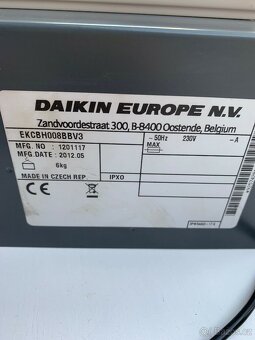Tepelné čerpadlo Daikin 6 kW, monoblok, funkční - 3