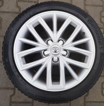 Zimní alu disky originál Škoda Toyota Corolla 5x114,3 R17 - 3