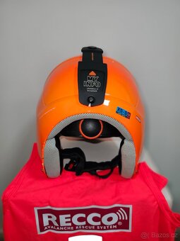 Dětská lyžařská přilba POCito + brýle + vesta + LED alert - 3