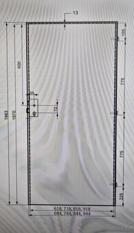 Dveře Voster Metrix 80L dub bělený - 3