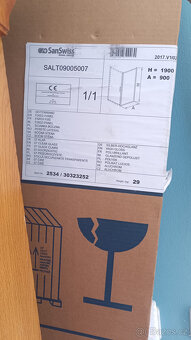 Sprchový kout SanSwiss 90x120x190 cm - nový - 3