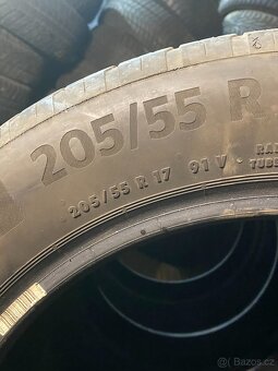 Letní pneu 205/55 R17 91V Continental 4,5mm - 3