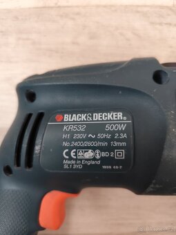 Black&Decker - příklepová vrtačka - 3