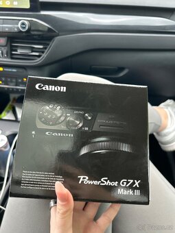 Canon powershot g7x mark iii - nerozbalený černý - 3